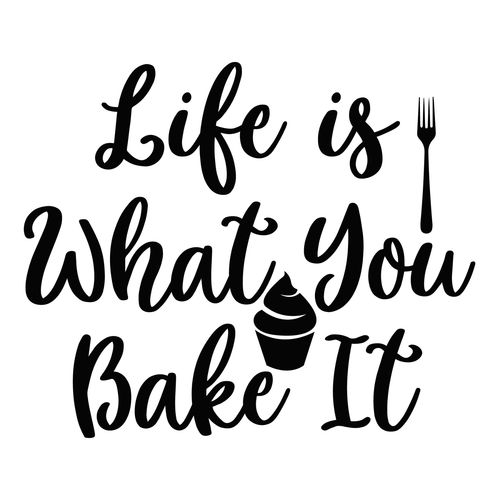 Life is What You Bake It 2-01 Poster Canvas Movie Film Print A0 A1 A2 A3 A4 A5 A
