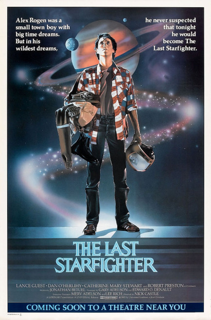 Last Starfighter 02 Poster Canvas Movie Film Print A0 A1 A2 A3 A4 A5 A6 Art Wall