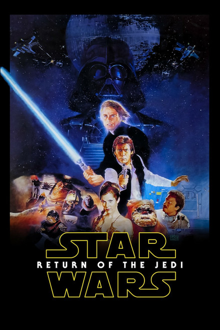 star wars return of the - Poster (A0-A4) Film Movie Picture Art Wall Decor Actor star wars return of the - Poster (A0-A4) Film Movie Picture Art Wall Decor Actor
