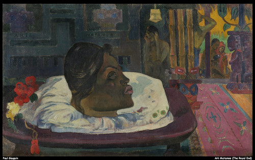 paul-gauguin---arii-matamoe-the-royal-end_13369468535_o(1) Poster Canvas Movie F