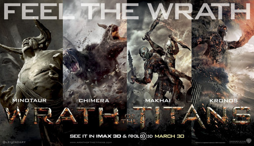 Wrath of the Titans (2012)_2 Poster Canvas Movie Film Print A0 A1 A2 A3 A4 A5 A6