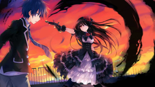 date a live 6 Poster Canvas Print Art Painting Decor Reprint wall A0 A1 A2 A3 A4