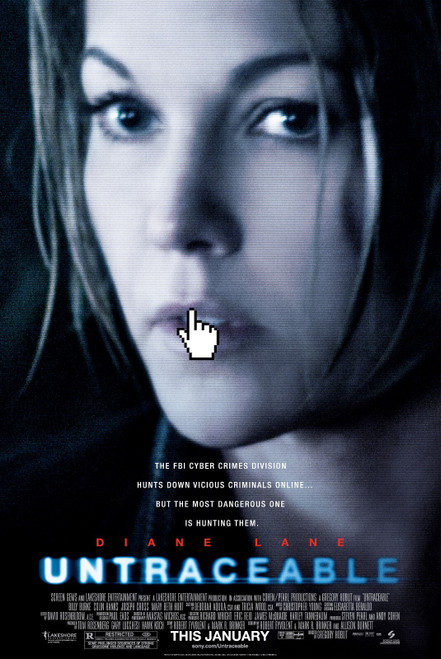 Untraceable (2008)_1 Poster Canvas Movie Film Print A0 A1 A2 A3 A4 A5 A6 Art Wal
