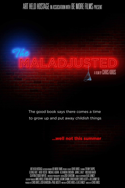 The Maladjusted (2013)_0 Poster Canvas Movie Film Print A0 A1 A2 A3 A4 A5 A6 Art
