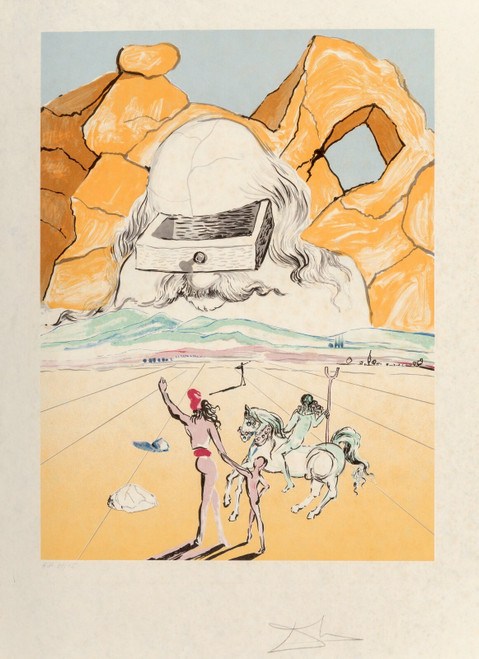 Salvador Dali - Retrospective 1978 Picture 2 Poster Canvas Movie Film Print A0 A