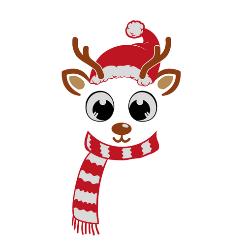 Boy-Reindeer-6 Poster Canvas Movie Film Print A0 A1 A2 A3 A4 A5 A6 Art Wall Deco