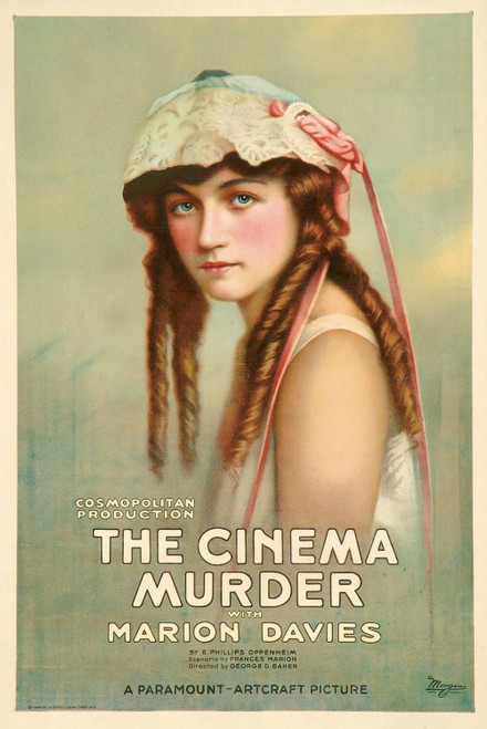 The Cinema Murder (1919)_0 Poster Canvas Movie Film Print A0 A1 A2 A3 A4 A5 A6 A