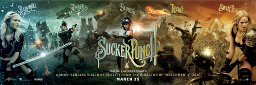 Sucker Punch (2011)_8 Poster Canvas Movie Film Print A0 A1 A2 A3 A4 A5 A6 Art Wa