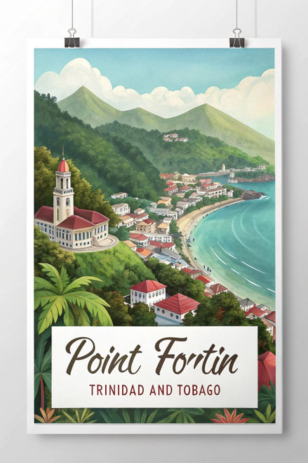 Vibrant Durán Ecuador Travel Poster - Tropical Cityscape Art Print Poster Movie