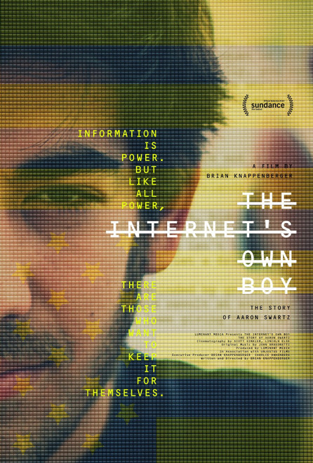 The Internet_s Own Boy_ The Story of Aaron Swartz (2014)_1 Poster Canvas Movie F