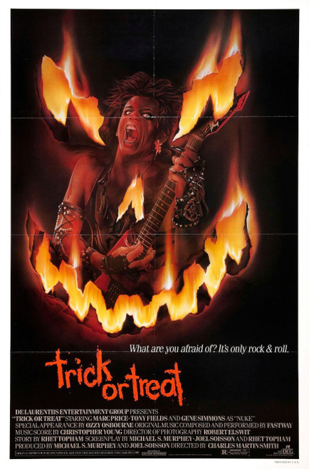 trick_or_treat_poster_02 Poster Canvas Movie Film Print A0 A1 A2 A3 A4 A5 A6 Art