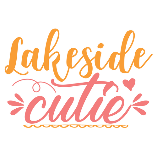 lakeside cutie-01 Poster Canvas Movie Film Print A0 A1 A2 A3 A4 A5 A6 Art Wall D