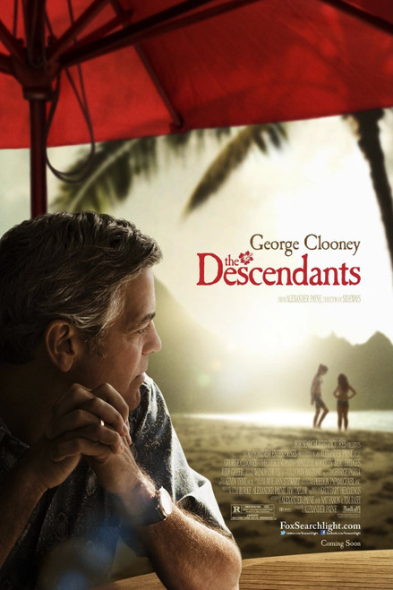 The Descendants (2011)_1 Poster Canvas Movie Film Print A0 A1 A2 A3 A4 A5 A6 Art
