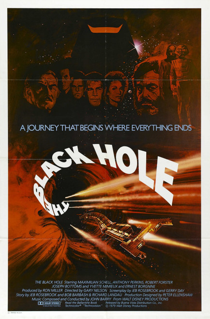 The Black Hole (1979)_4 Poster Canvas Movie Film Print A0 A1 A2 A3 A4 A5 A6 Art