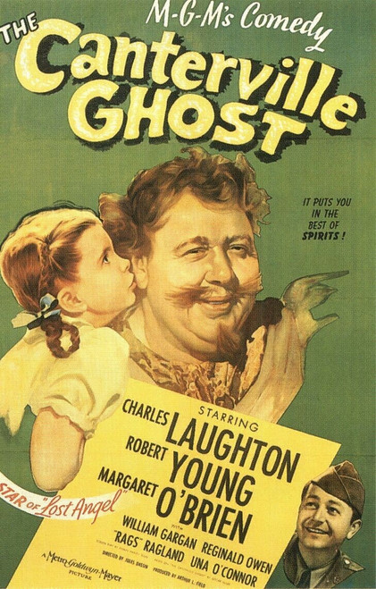 The Canterville Ghost (1944)_0 Poster Canvas Movie Film Print A0 A1 A2 A3 A4 A5