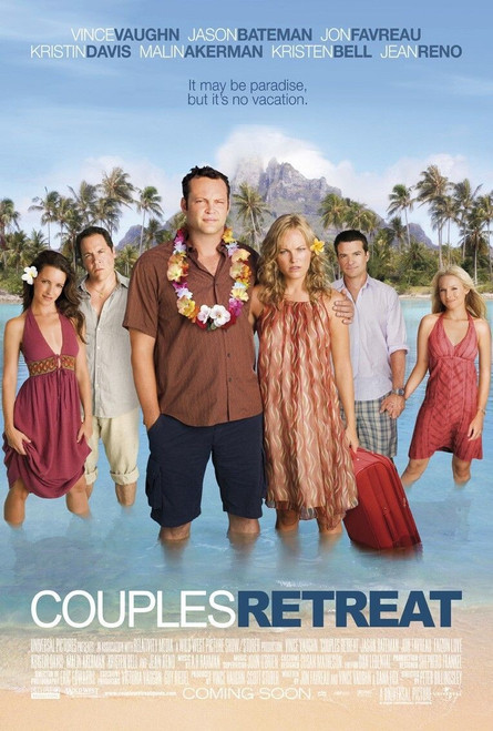 Couples Retreat (2009)_2 Movie Film Poster Canvas iconic design