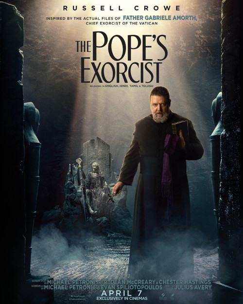 The Pope_s Exorcist (2023)_4 Poster Canvas Movie Film Print A0 A1 A2 A3 A4 A5 A6