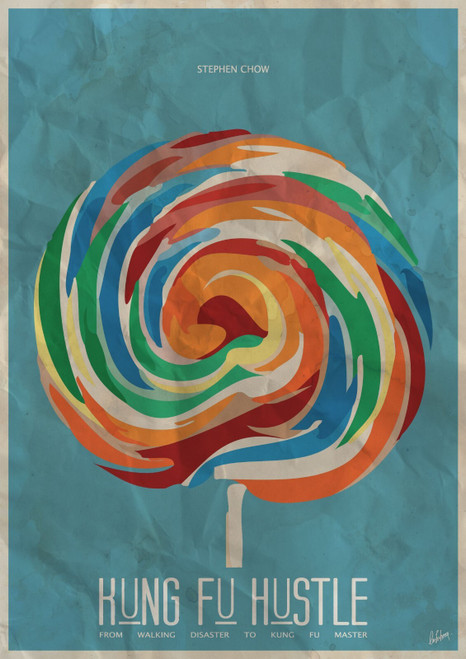 KUNG FU HUSTLE (2005) 6 Poster Canvas Movie Film Print A0 A1 A2 A3 A4 A5 A6 Art