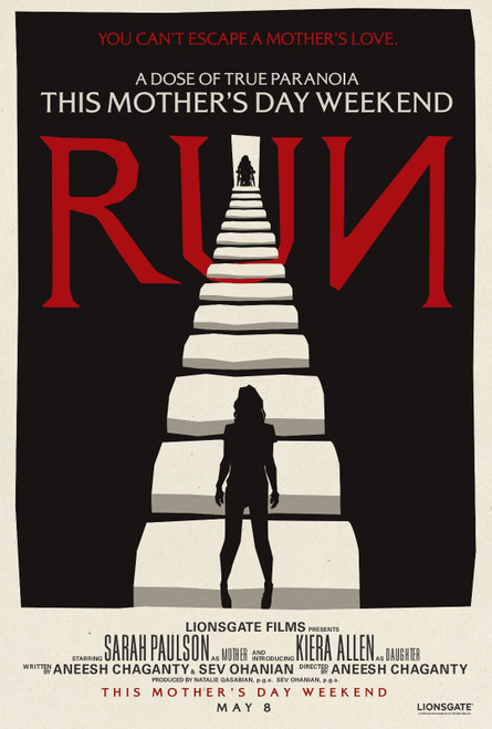Run (2020)_1 Poster Canvas Movie Film Print A0 A1 A2 A3 A4 A5 A6 Art Wall Decora