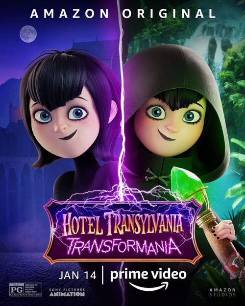 Hotel Transylvania Transformania 8 Poster Canvas Movie Film Print A0 A1 A2 A3 A4
