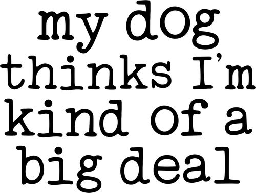 0013 DogBigDeal Poster Canvas Movie Film Print A0 A1 A2 A3 A4 A5 A6 Art Wall Dec