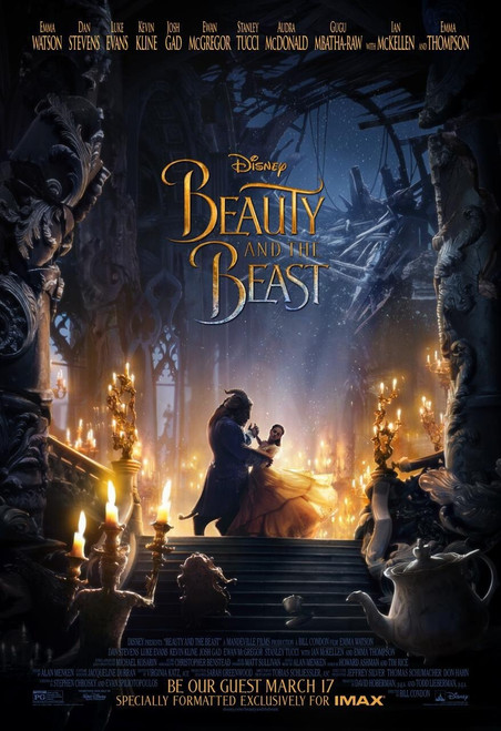 Beauty and the Beast (2017)_29 Movie Film Poster Canvas iconic design