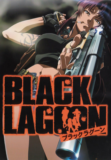 black lagoon 1 - Poster (A0-A4) Film Movie Picture Art Wall Decor