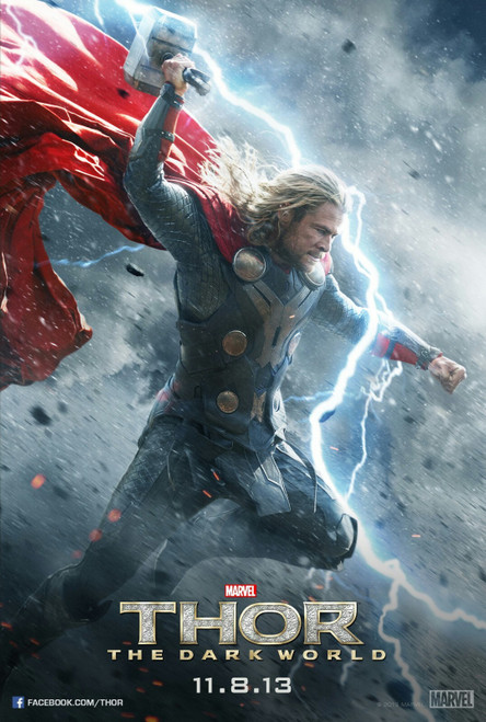 Thor_ The Dark World (2013)_3 Poster Canvas Movie Film Print A0 A1 A2 A3 A4 A5 A