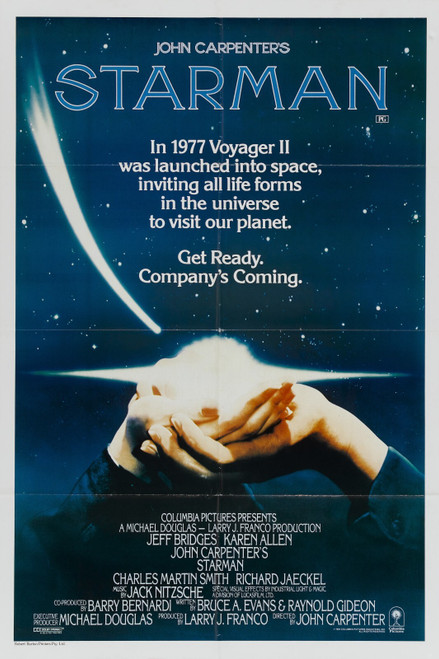 Starman (1984)_3 Poster Canvas Movie Film Print A0 A1 A2 A3 A4 A5 A6 Art Wall De