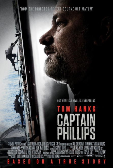 Captain Phillips (2013)_2 Movie Film Poster Canvas iconic design