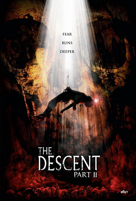The Descent_ Part 2 (2009)_4 Poster Canvas Movie Film Print A0 A1 A2 A3 A4 A5 A6