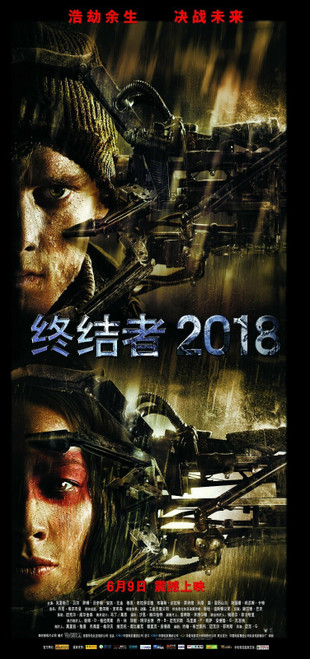 Terminator_ Salvation (2009)_12 Poster Canvas Movie Film Print A0 A1 A2 A3 A4 A5