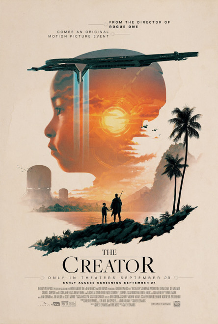 The Creator (2023)_10 Poster Canvas Movie Film Print A0 A1 A2 A3 A4 A5 A6 Art Wa