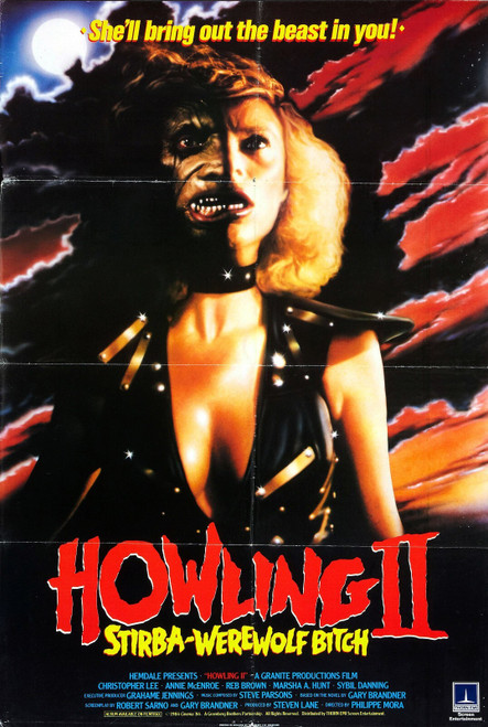 Howling 2 02 Poster Canvas Movie Film Print A0 A1 A2 A3 A4 A5 A6 Art Wall Decora