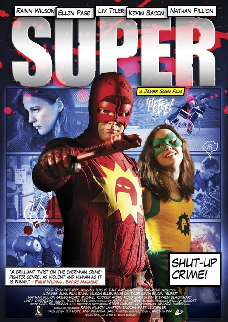 Super (2011)_9 Poster Canvas Movie Film Print A0 A1 A2 A3 A4 A5 A6 Art Wall Deco