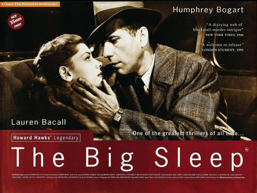 The Big Sleep (1946)_9 Poster Canvas Movie Film Print A0 A1 A2 A3 A4 A5 A6 Art W