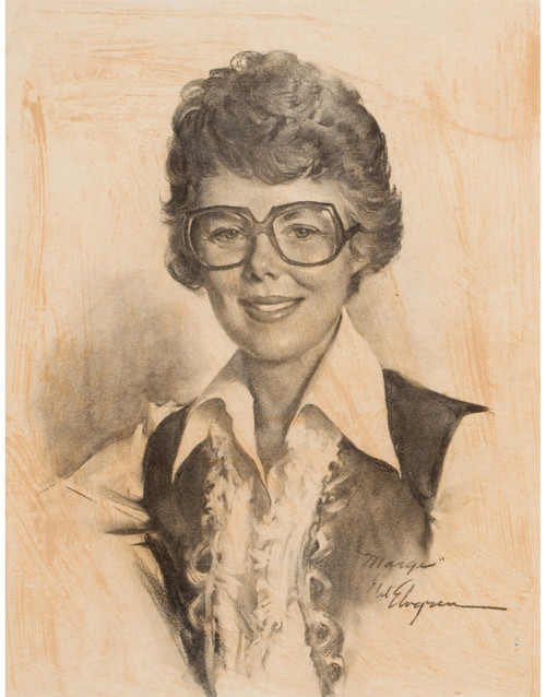 Gil Elvgren - Pinup Girl - Marge Poster Canvas Movie Film Print A0 A1 A2 A3 A4 A