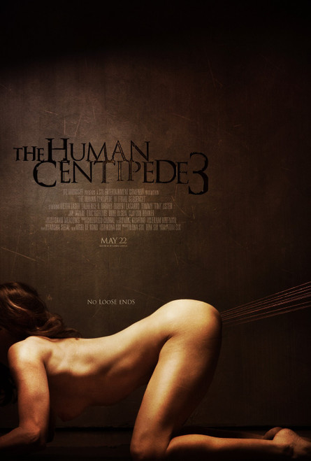 The Human Centipede 3 (2015)_5 Poster Canvas Movie Film Print A0 A1 A2 A3 A4 A5