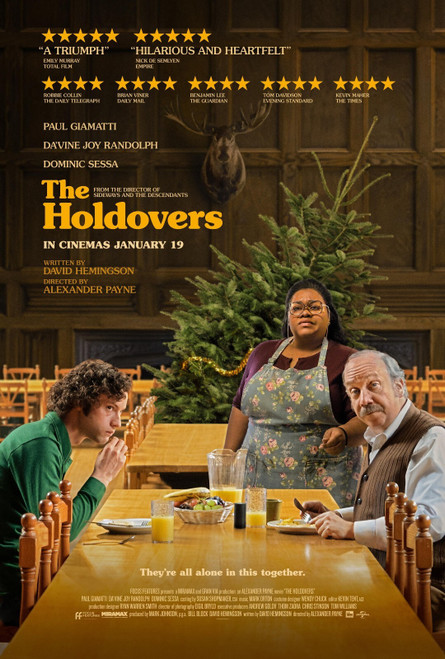The Holdovers (2023)_2 Poster Canvas Movie Film Print A0 A1 A2 A3 A4 A5 A6 Art W