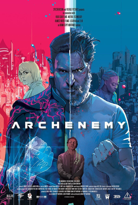 Archenemy (2020)_1 Movie Film Poster Canvas iconic design