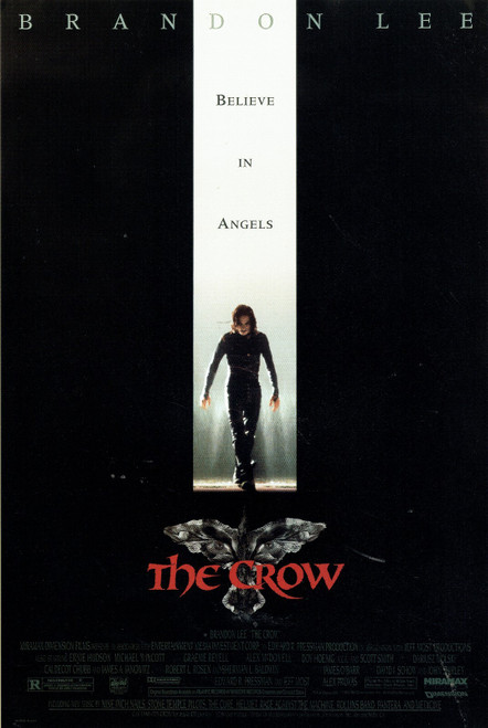 The Crow-Us 1994 Poster Canvas Movie Film Print A0 A1 A2 A3 A4 A5 A6 Art Wall De