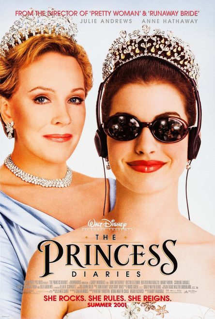 The Princess Diaries (2001)_1 Poster Canvas Movie Film Print A0 A1 A2 A3 A4 A5 A
