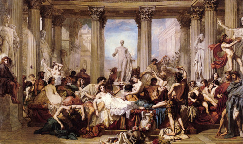 Couture_Thomas_The_Romans_of_the_Decadence big Poster Canvas Movie Film Print A0