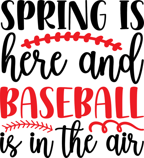 5.-Spring-is-here-and-Baseball-is-in-the-Air Poster Canvas Movie Film Print A0 A
