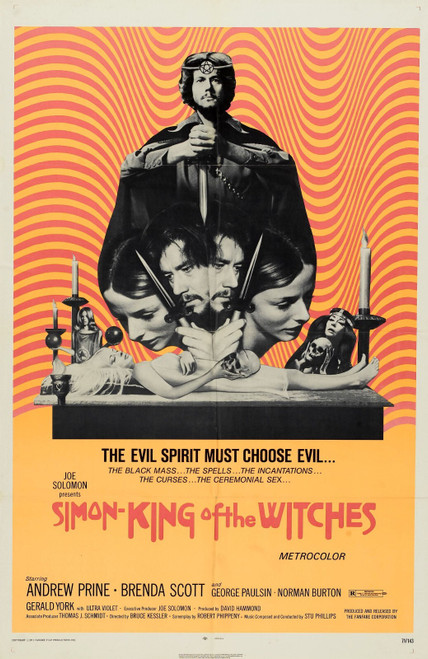 Simon King Of Witches 01 Poster Canvas Movie Film Print A0 A1 A2 A3 A4 A5 A6 Art