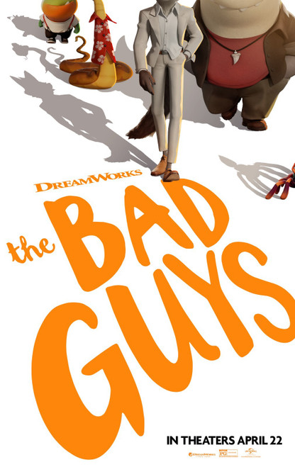 The Bad Guys (2022)_8 Poster Canvas Movie Film Print A0 A1 A2 A3 A4 A5 A6 Art Wa