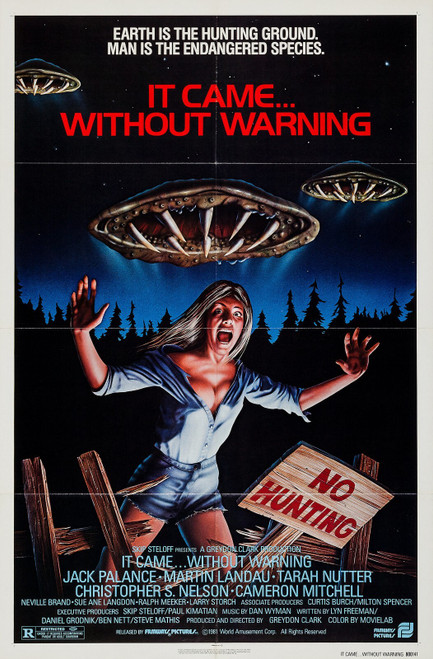 It Came Without Warning (1980)_0 Poster Canvas Movie Film Print A0 A1 A2 A3 A4 A