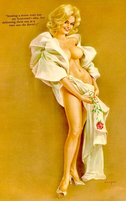 Alberto_Vargas_Pin-Up_Art_430 Art Gallery Poster Canvas Print Wall Decoration A0