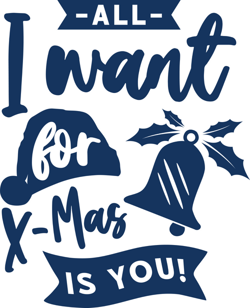 All I Want for XMas is You Fun Gift Poster Canvas Print A0 A1 A2 A3 A4 A5 A6 Art