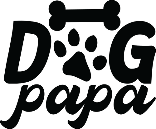Dog papa Funny Poster Canvas Print A0 A1 A2 A3 A4 A5 A6 Art Wall Decoration
